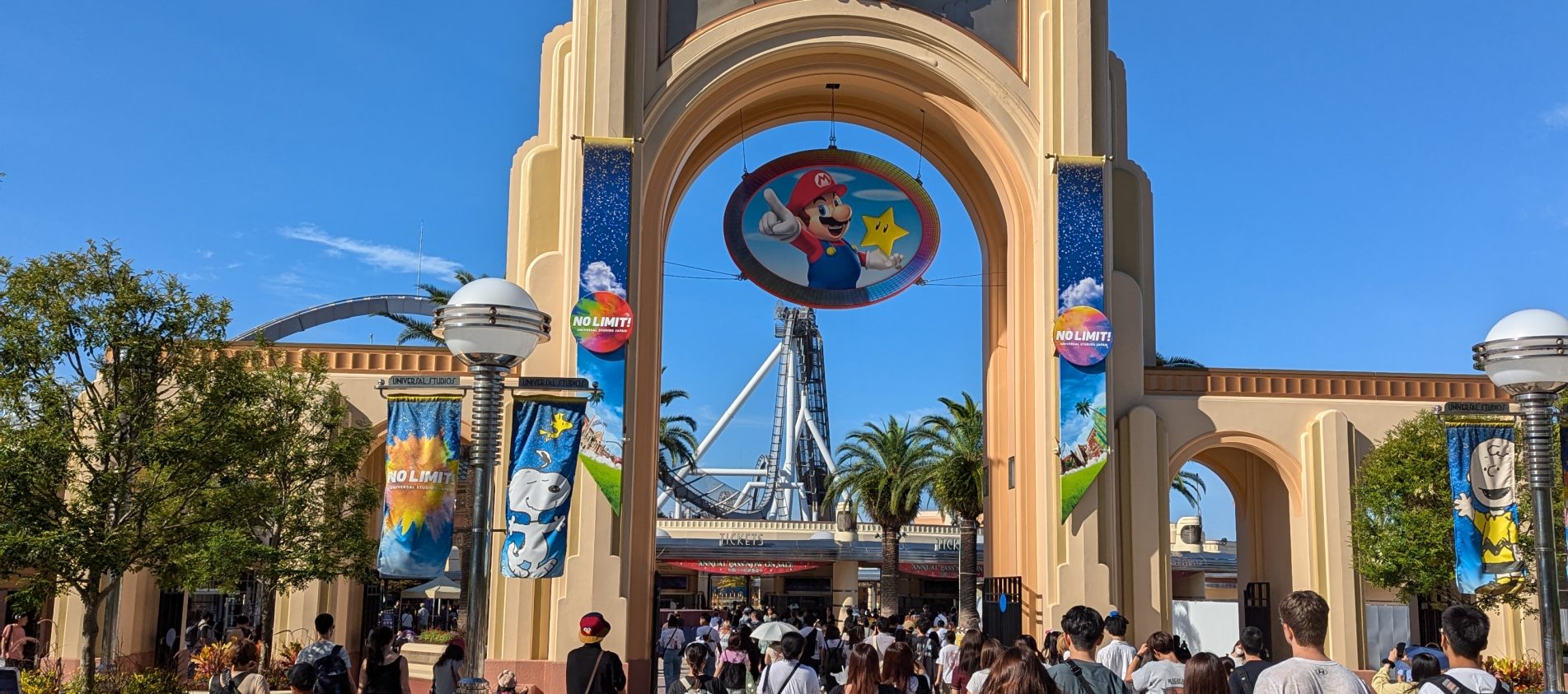 entrar universal studios japon