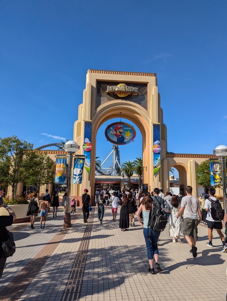 entrar universal studios japon